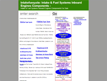 Tablet Screenshot of intakefuesyste.com